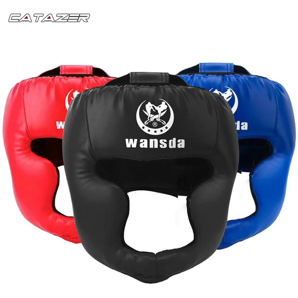 

PU кик боксинга, шлем для Для мужчин Для женщин Для мужчин Каратэ Муай Тай Guantes де Boxeo Бесплатная бой ММА Санда обучение взрослых детское обору...