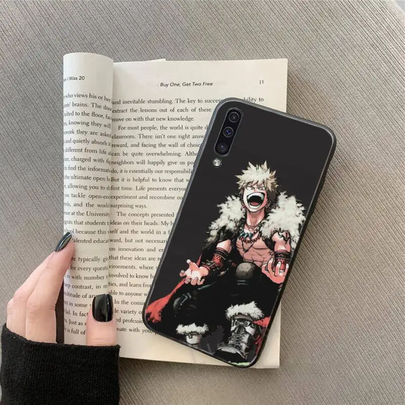 

Anime My Hero Academia cute Phone Case for iphone 11 12 Samsung A S 51 71 10 21 70 30 20 S Pro max x 5G Soft silicone cover