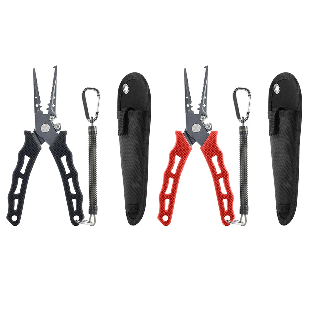 

Многофункциональные плоскогубцы для рыболовных приманок, резак с разделенным кольцом для лески, тиски, резак для узлов, удаление рыболовно...