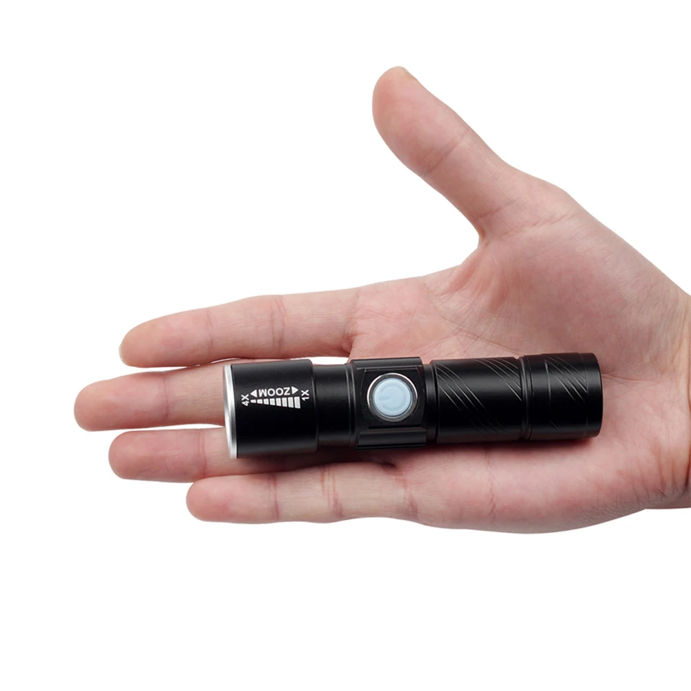 Cycling Bicycle Light 2000 Lumen USB Rechargeable Bike Front MTB Zoom Flashlight Waterproof Built-in Battery | Спорт и развлечения