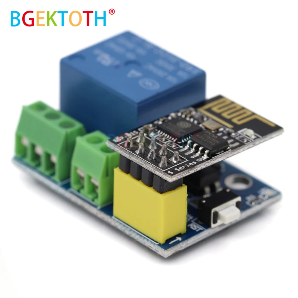 Релейный модуль ESP8266 ESP-01S 5V WiFi, умный дом, дистанционный переключатель для Arduno Phone APP ESP01S, Беспроводной Wi-Fi модуль