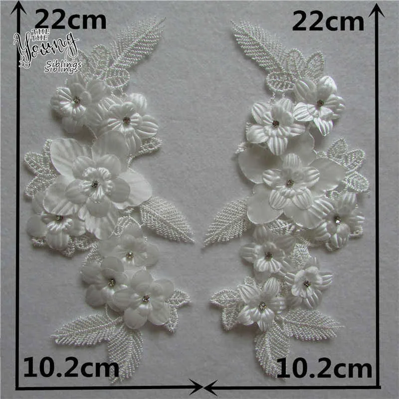 Цветочная Кружевная аппликация для воротника различные стили из АБС-пластика с