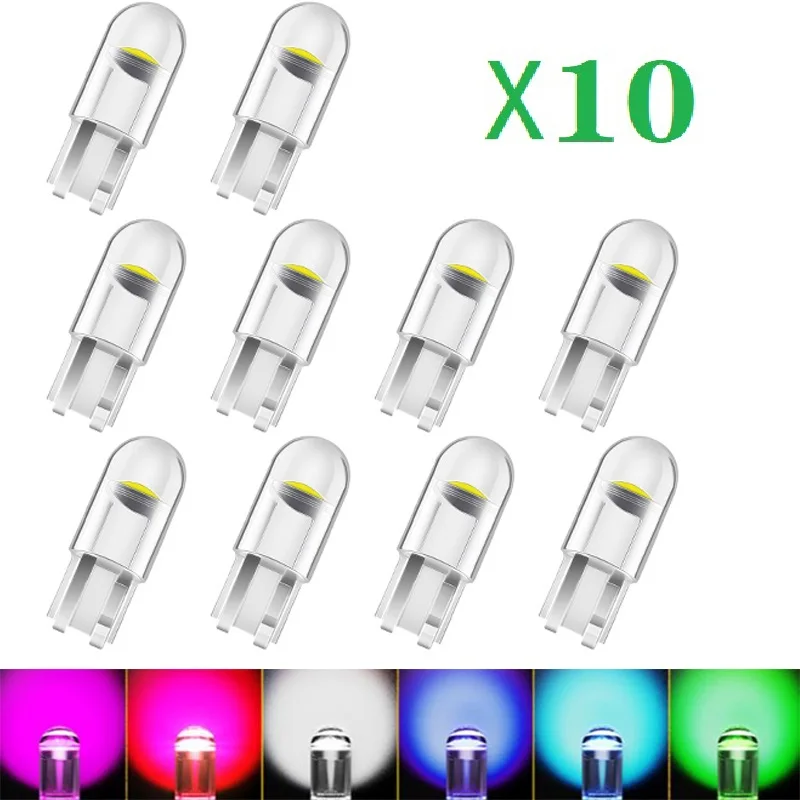 10 шт. W5W T10 Светодиодные лампы для VW Volkswagen CC Sharan 7N T-ROC Golf 4 5 6 7 T4 T5 Passat |
