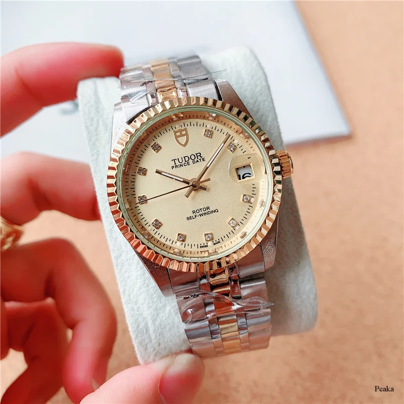 Часы наручные AAA Мужские с ремешком роскошные брендовые деловые Простые Модные