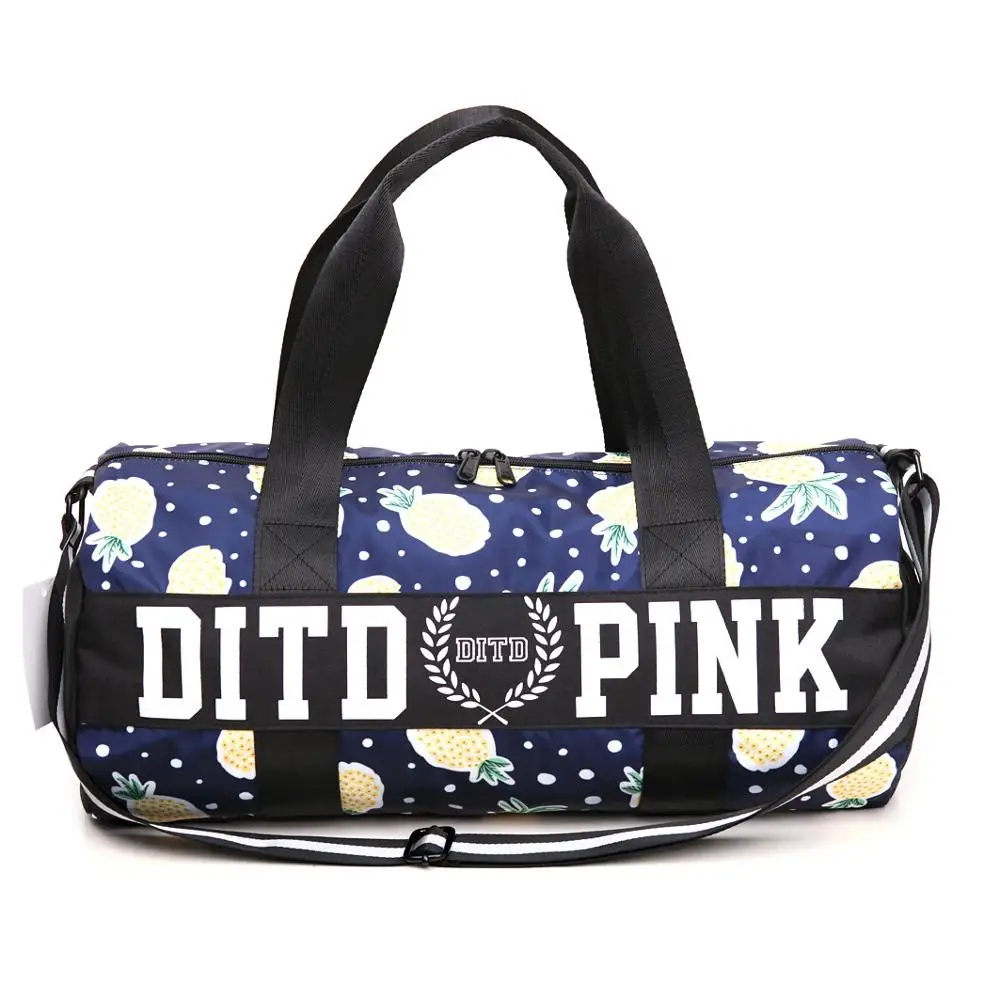 Женская нейлоновая дорожная сумка для женщин спортивная фитнеса обувь на ремне