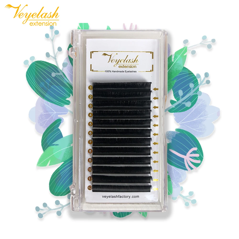 Viplash Easy Fan Volume Lashes Blooming Individual Eyelash Extension Faux Mink Eyelashes Thick Natural and soft False | Красота и