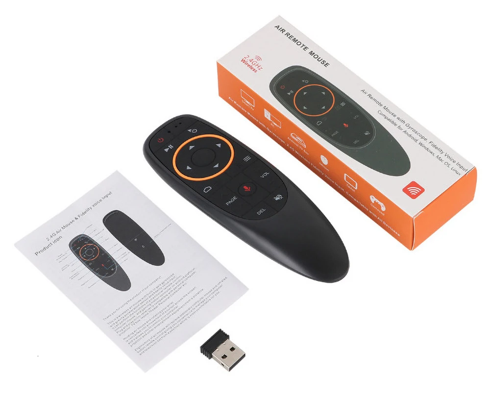 Everycom аксессуар для проектора Fly Air C120 мышь игровая ТВ клавиатура 2,4G беспроводной пульт дистанционного управления для Android Linux Windows Mac