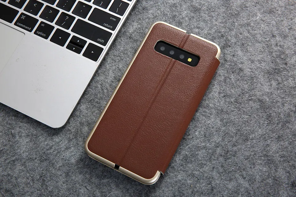 Роскошный кожаный флип-чехол на магните для samsung Galaxy S7 edge S8 S9 S10 Plus слот для карт кошелек чехол для samsung Note8 Note9