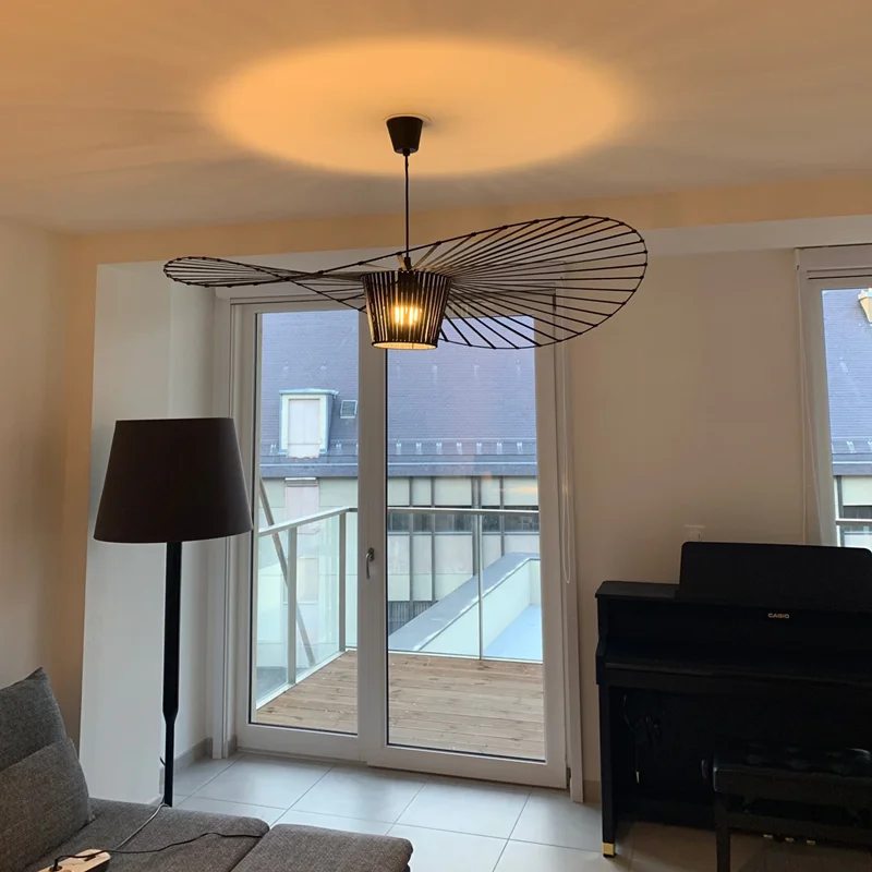 

Современная Подвесная лампа Vertigo, креативная Светодиодная потолочная люстра для гостиной, ресторана, украшение для дома, внутреннее освеще...