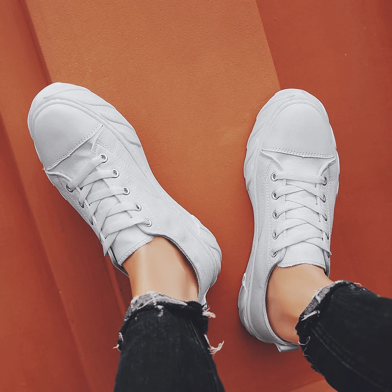 2019 мужская повседневная обувь парусиновая модная на плоской подошве брендовая