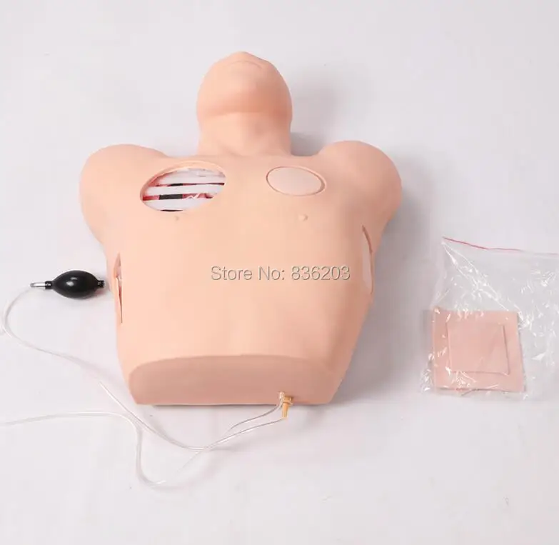 Манекен для грудной трубки травматический пистолет медицинский скелет