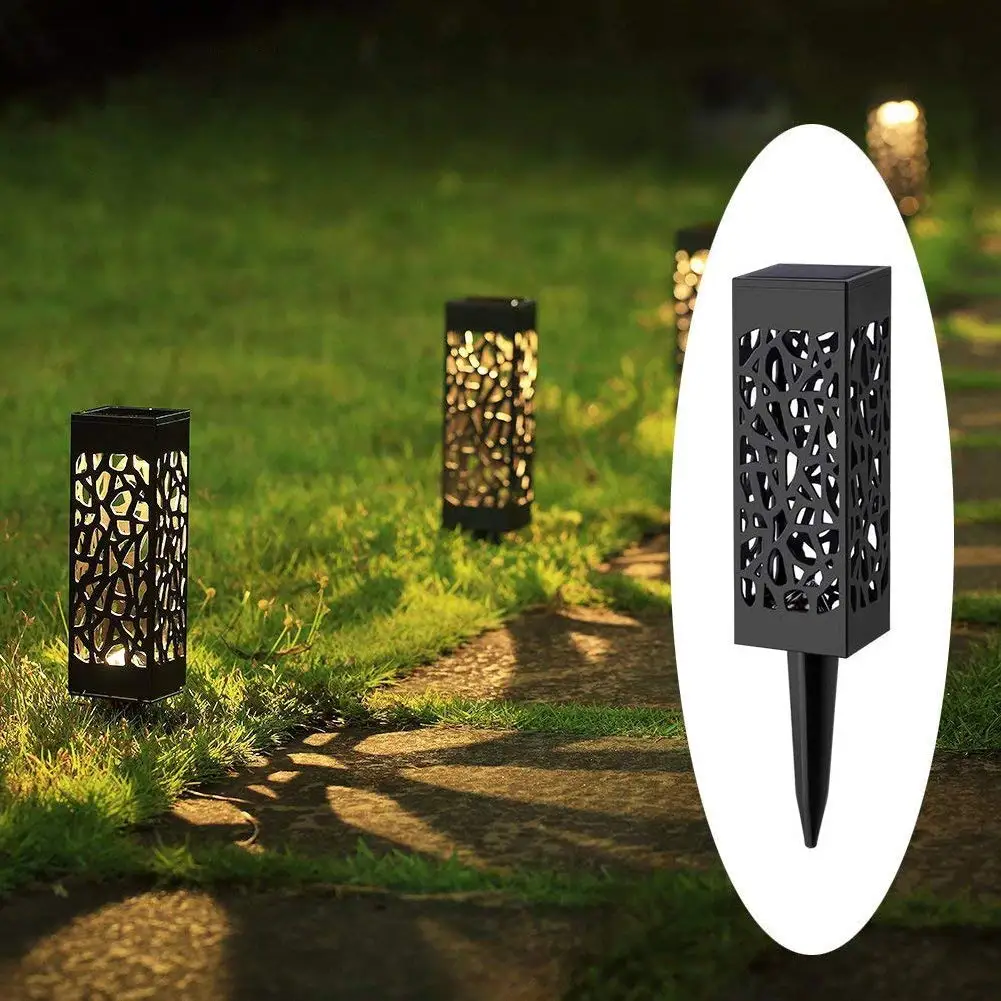 Светодиодный светильник на солнечной батарее фонарь декоративный для улицы