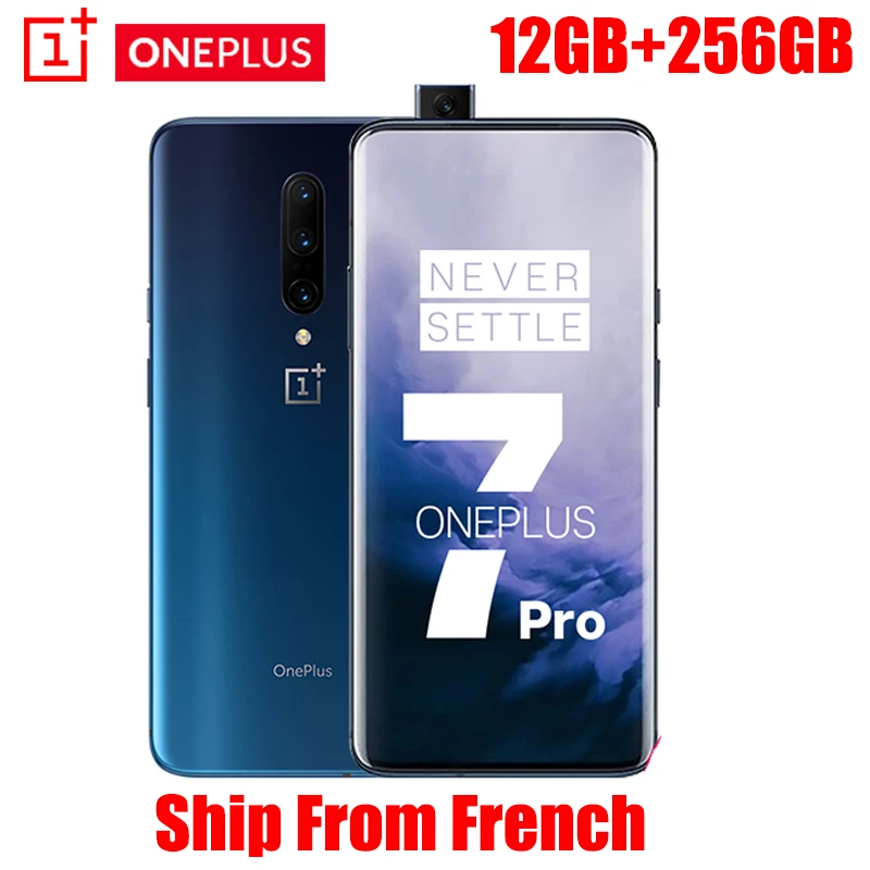 Смартфон OnePlus 7 Pro глобальной прошивки 256 ГБ Восьмиядерный процессор Snapdragon 855 экран
