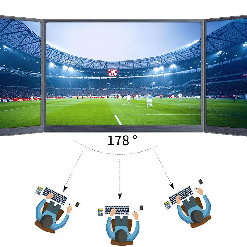 135 дюймовый портативный мони