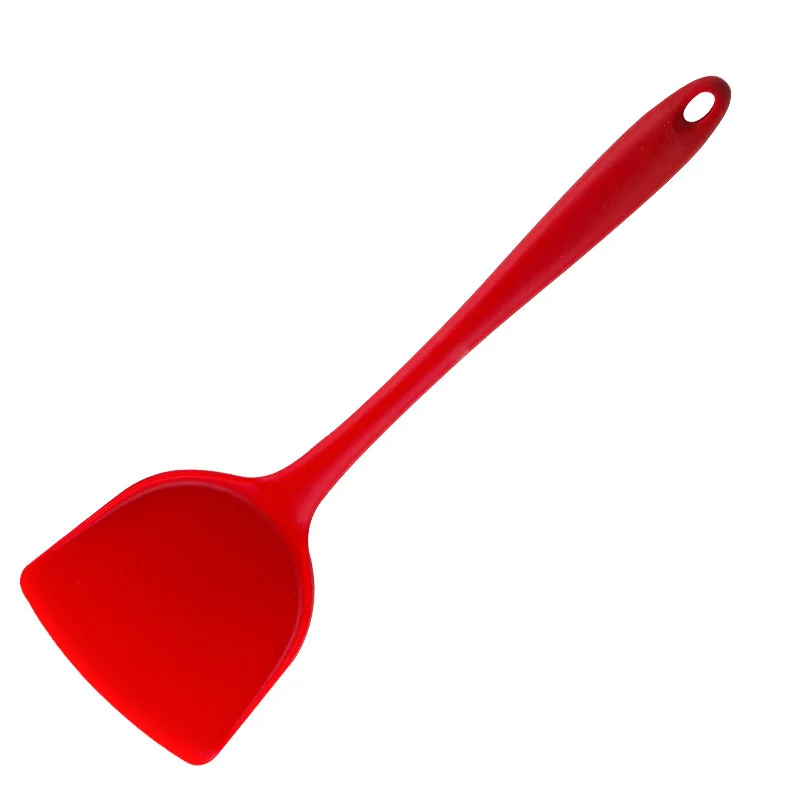 

Silicone Colander Soup Cooking Shovel For Non-Stick Pan High Temperature Utensils Kitchen Tools Accessories Kitchenware Gadget