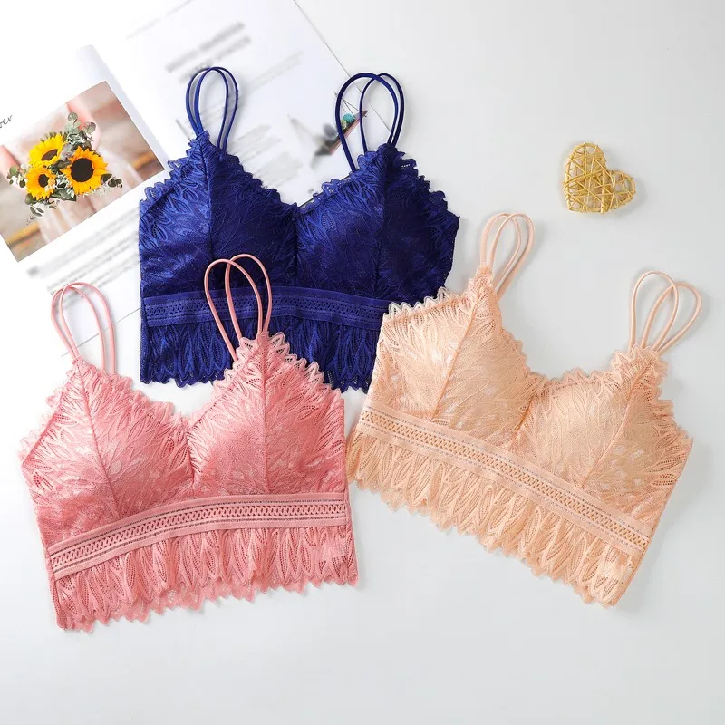 Бюстгальтер с треугольными чашечками во французском стиле сексуальное нижнее