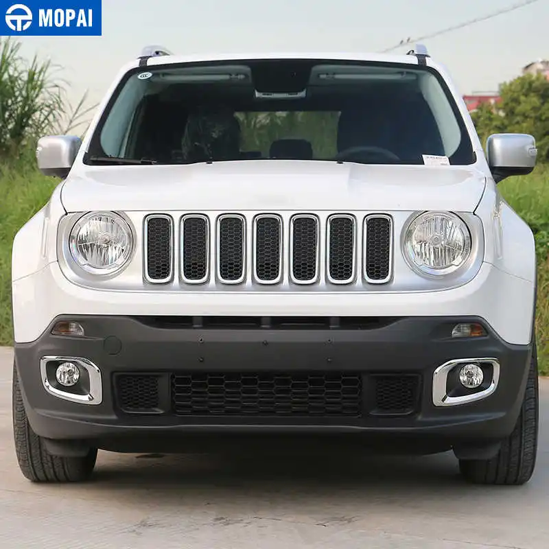 Наклейки MOPAI на передние противотуманные светильник ры для Jeep Renegade 2015-2016 |