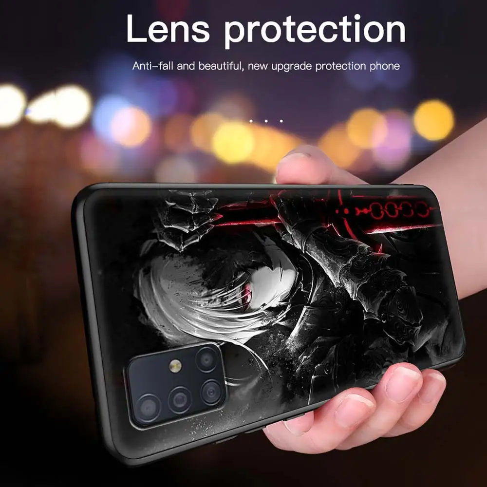 

Fate Grand Order Anime Case For Samsung Galaxy A51 A71 A21s A31 M31 A12 A41 A11 A42 5G M51 M30s Casos Black Soft Phone Fundas