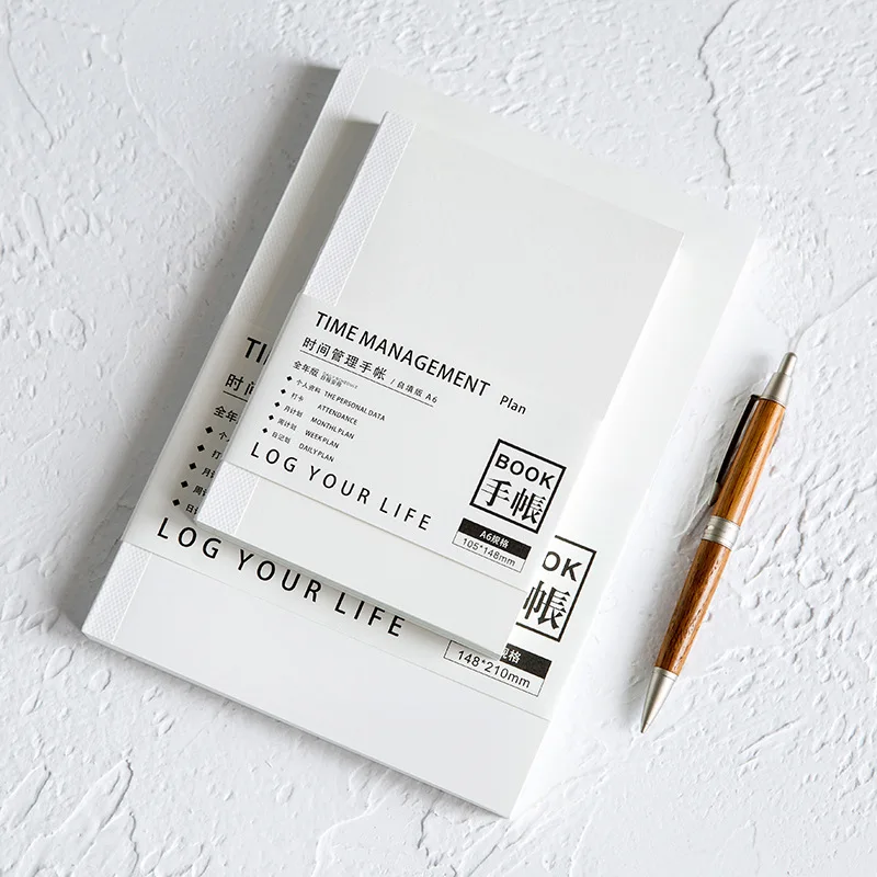 Неустанавливаемый дневник fromthonon еженедельный и ежемесячный планировщик блокнот