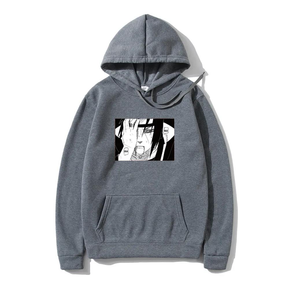 

Fun Men's Hoodie Harajuku Japanese Anime Print Men's Hoodie Men's Streetwear Autumn Winter Funny Hip Hop Hoodie Coat