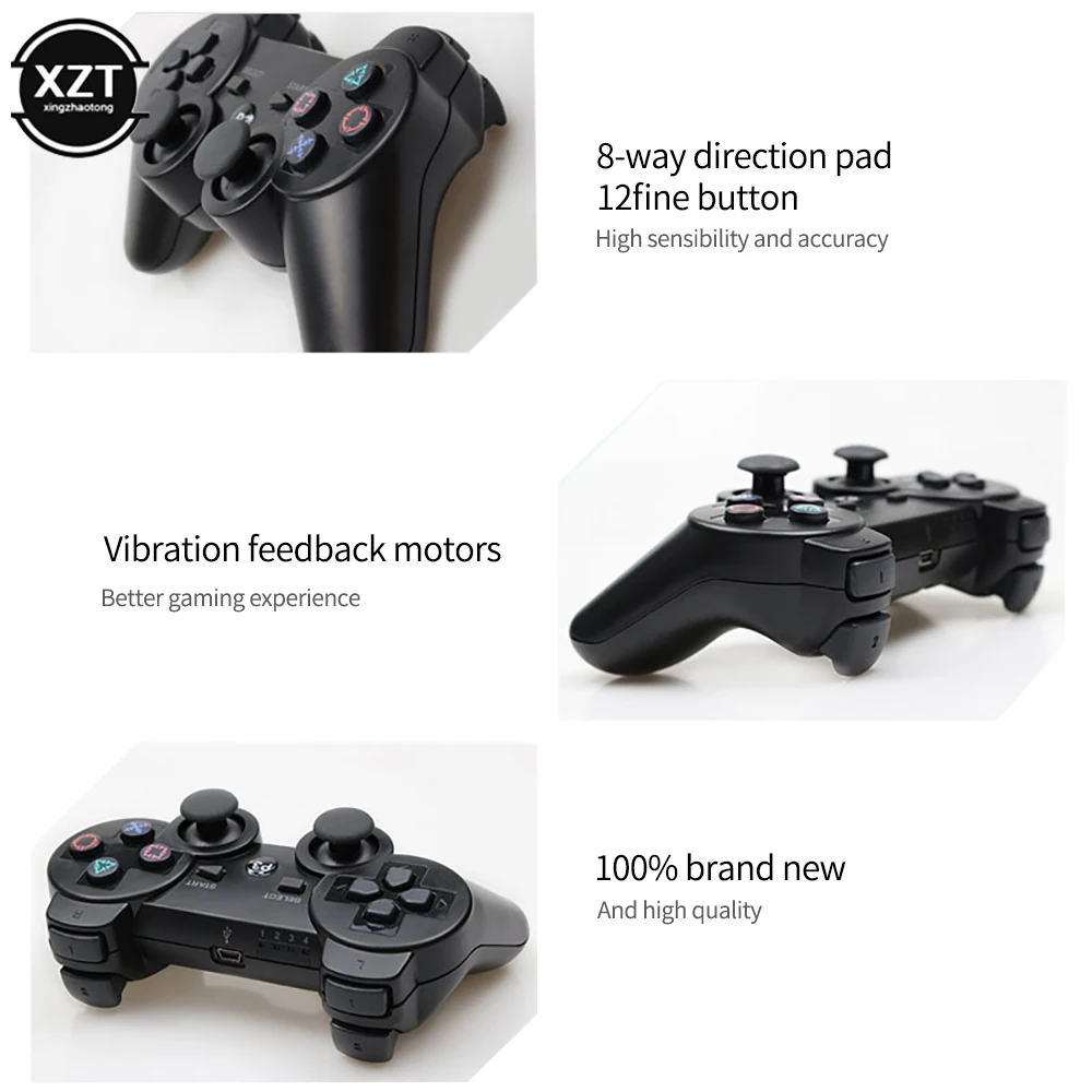 Беспроводной геймпад совместимый с Bluetooth джойстик для PS3 игровой контроллер