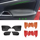 4 шт., защитные накладки на подлокотники из микрофибры для салона Mitsubishi ASX 2013 2014 2015 2016