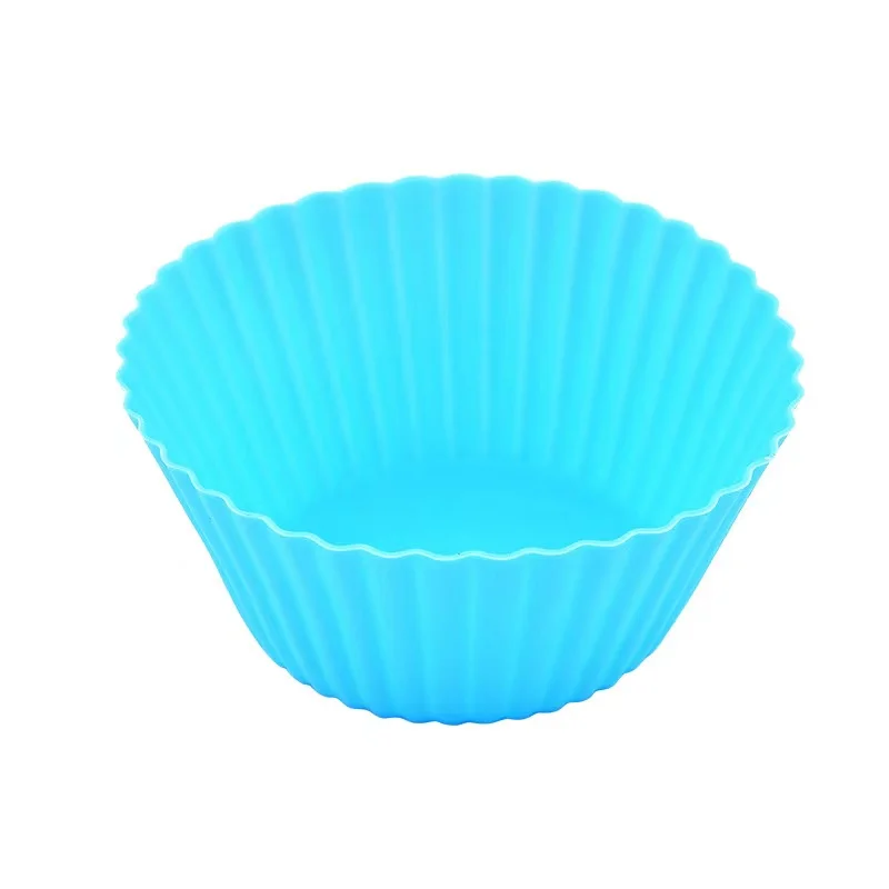 

10Pcs Silicone Egg Tart Mold Non-Stick Egg Tart Pie Pizza Pudding Cake Mold Reusable Cake Biscuit Mold DIY Baking Cup Tool