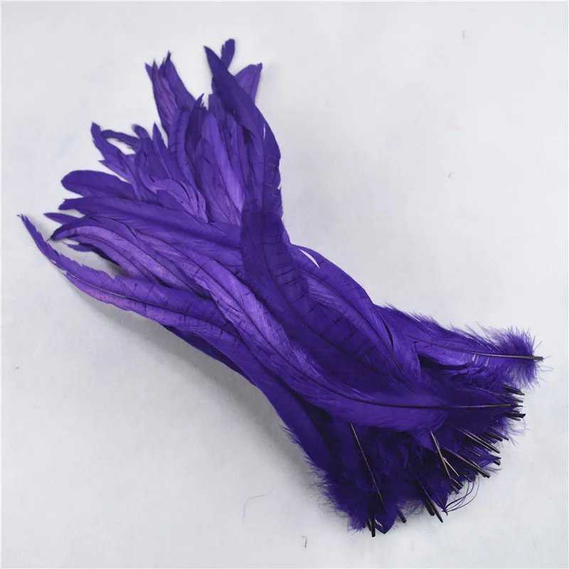 Wholesale 50pcs/Lot Rooster Tail Feathers for Crafts 12-14&quot /30-35cm Natural Wedding Decoration Plumas | Дом и сад