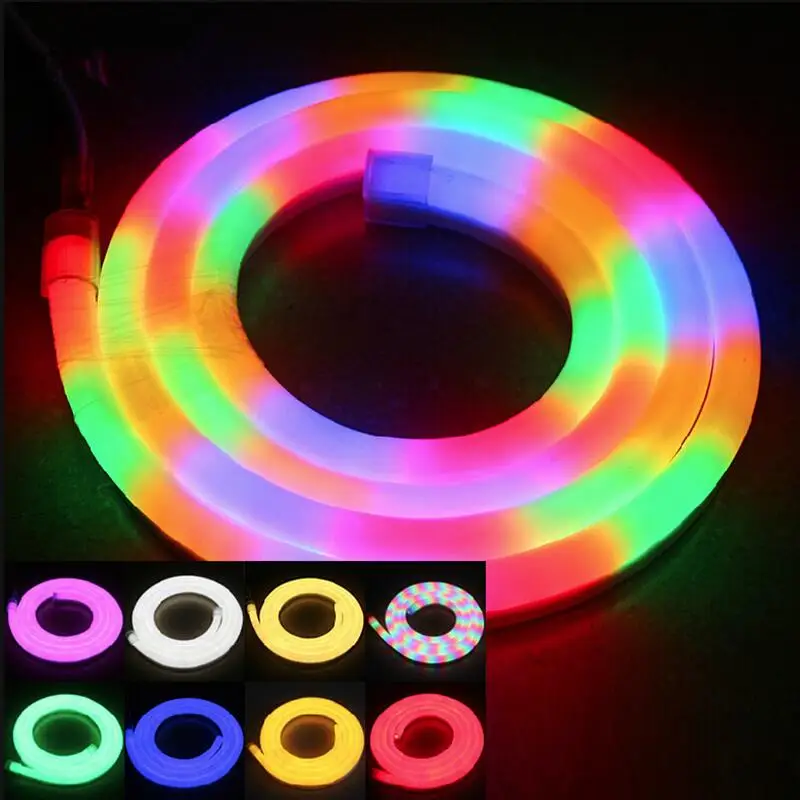 Высококачесветодиодный Светодиодная гибкая неоновая веревка Водонепроницаемая