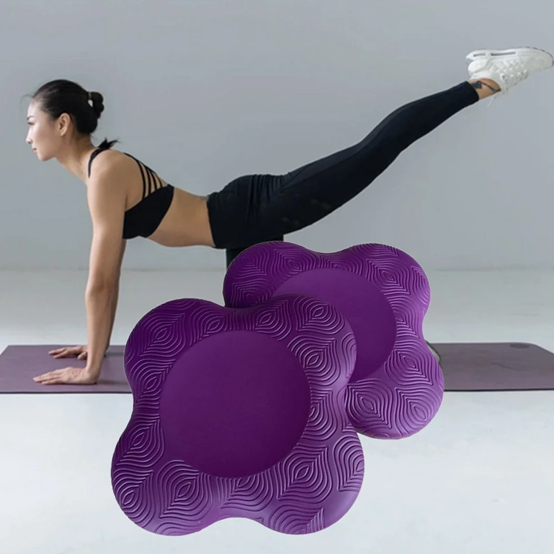 

ELOS-Yoga Knee Pad Cushion Extra Thick for Knees Elbows Wrist Hands Head Foam Yoga Pilates Work Out Kneeling Pad