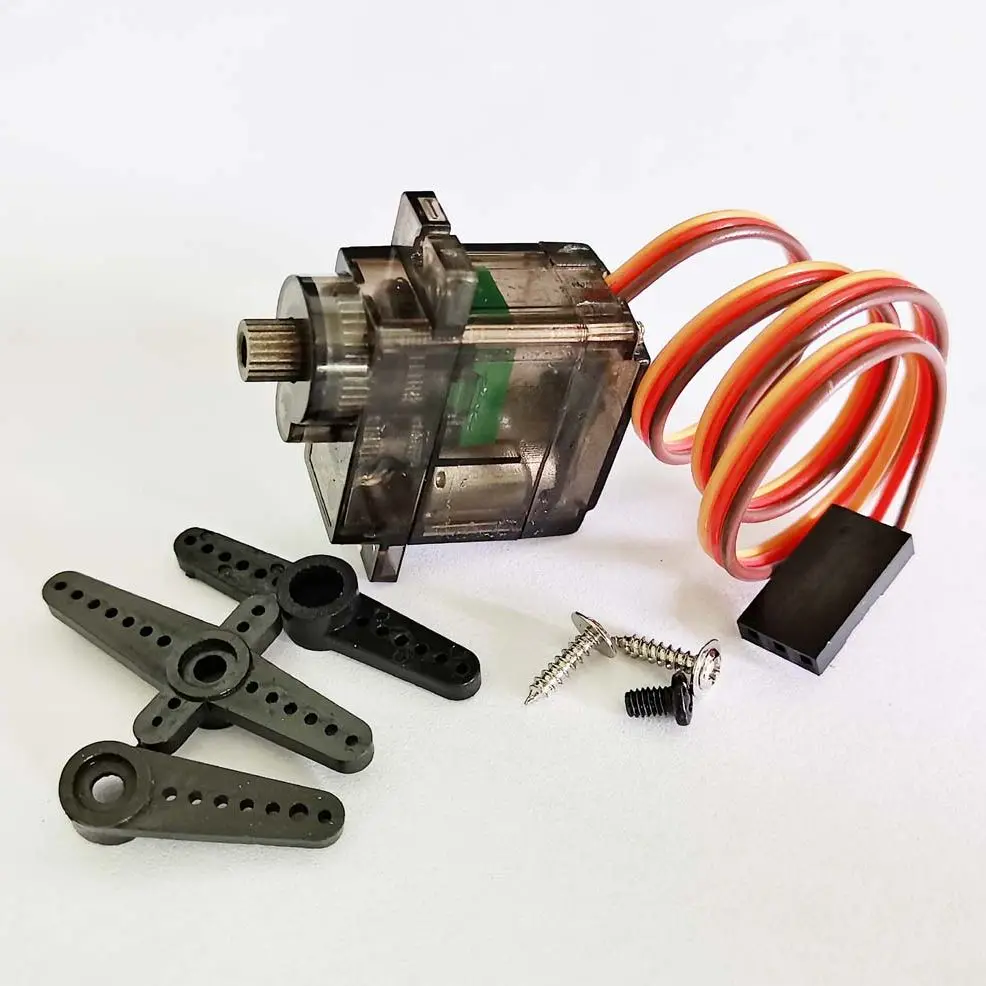 MG90S-Servo micro SG90 para robot de control remoto, helic&oacute;ptero, avi&oacute;n, barco, coche, MG90 9g Trex 450, quadcopter-1