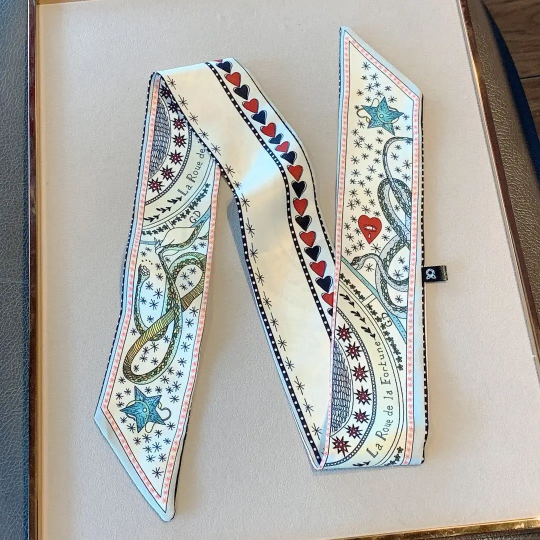 Модные аксессуары для волос длинный шарф ленты резинки женщин галстук бабочка