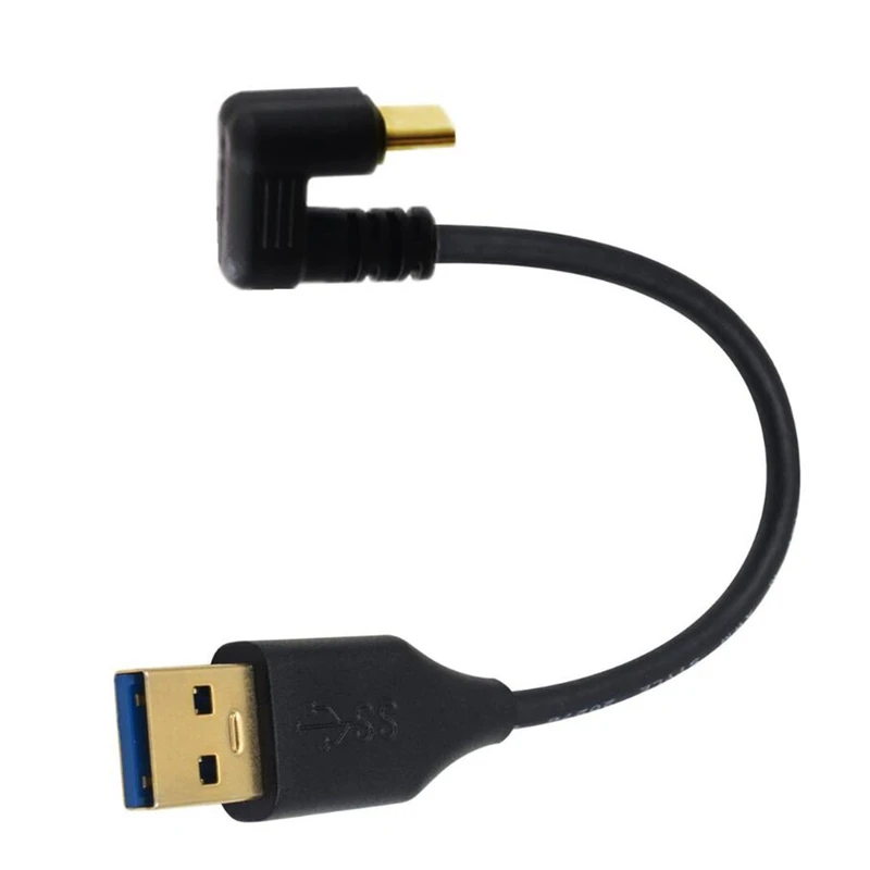 Позолоченный USB-кабель 0 2 A типа папа-Type-C U-образный 5 Гбит/с 1 8 м 3 | Электроника