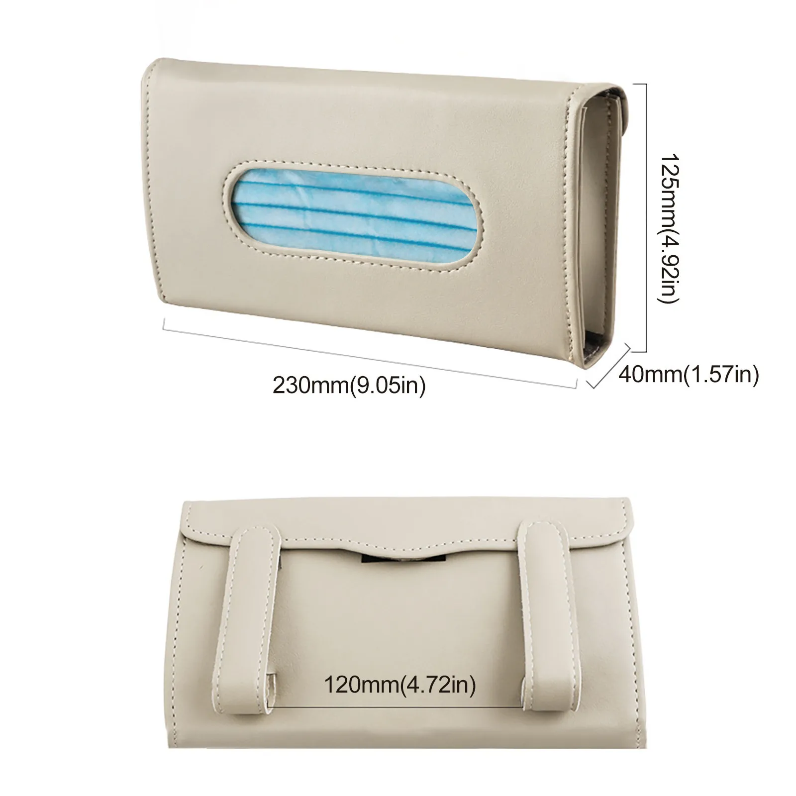 

Draw Type Plastic Storage Box for Disposable/Cloth Face Coverings Mask For Car Organizer disposable mask Case Container