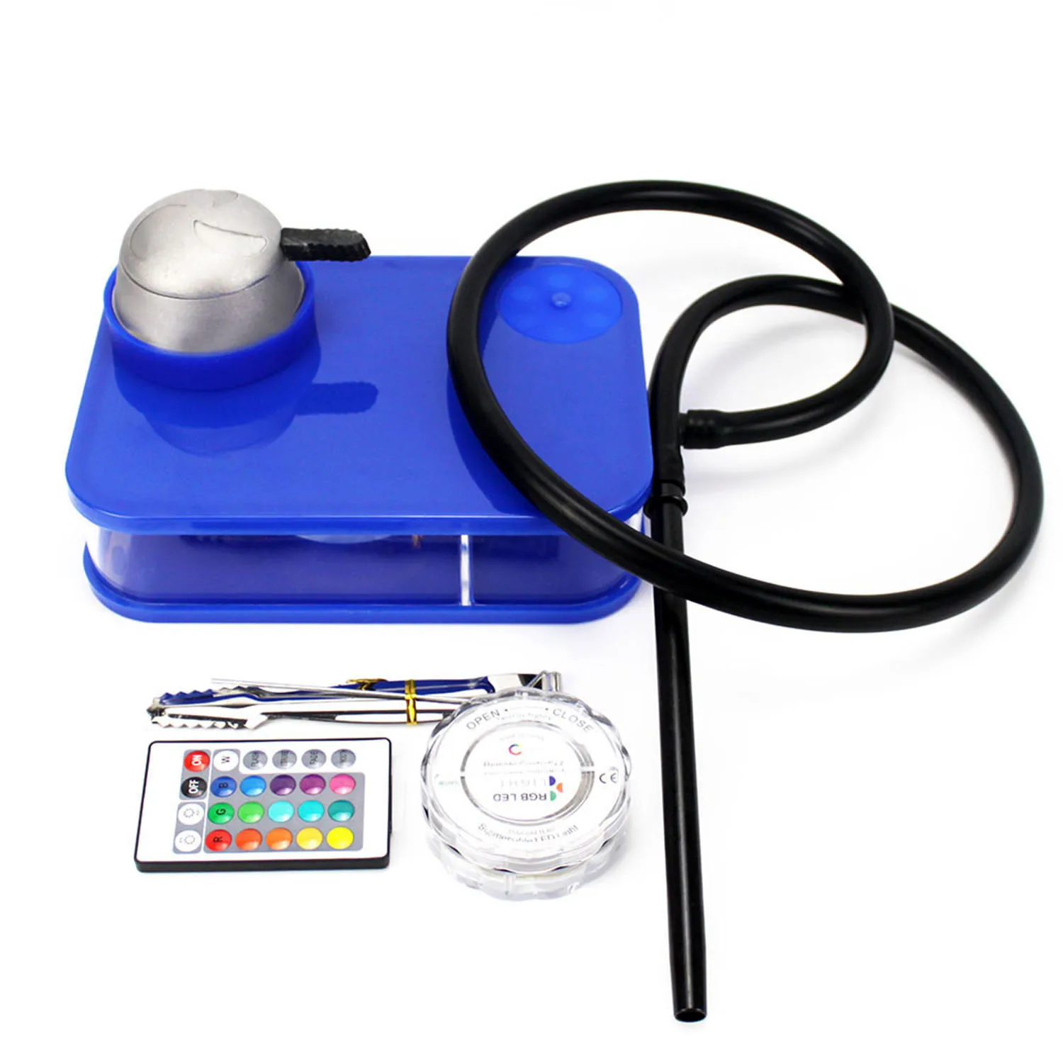 

Акриловый кальян со светодиодный светильник кой, наргиле, наргиле, аксессуары для кальяна