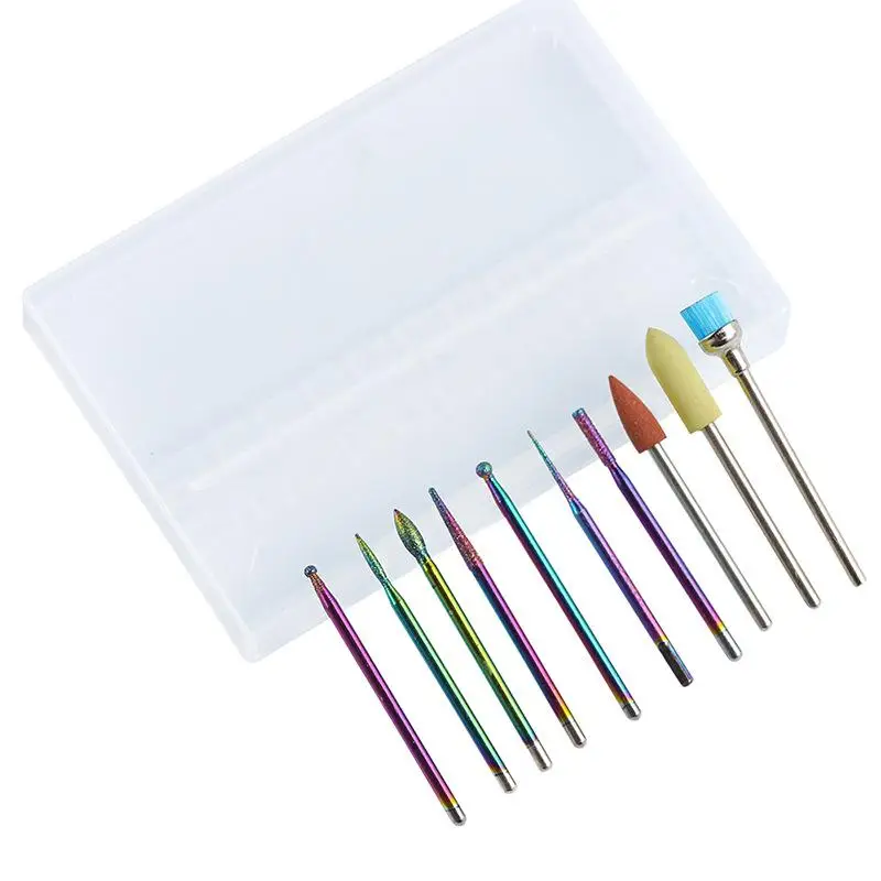 

BellyLady Nail Beauty Tungsten Steel Alloy Colorful Grinding Head Set Grinding Machine Special Grinding Brush Polishing Tool