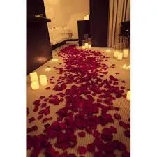 2000 шт Искусственные лепестки розы Сюрприз подарок бассейн кровать орнамент день