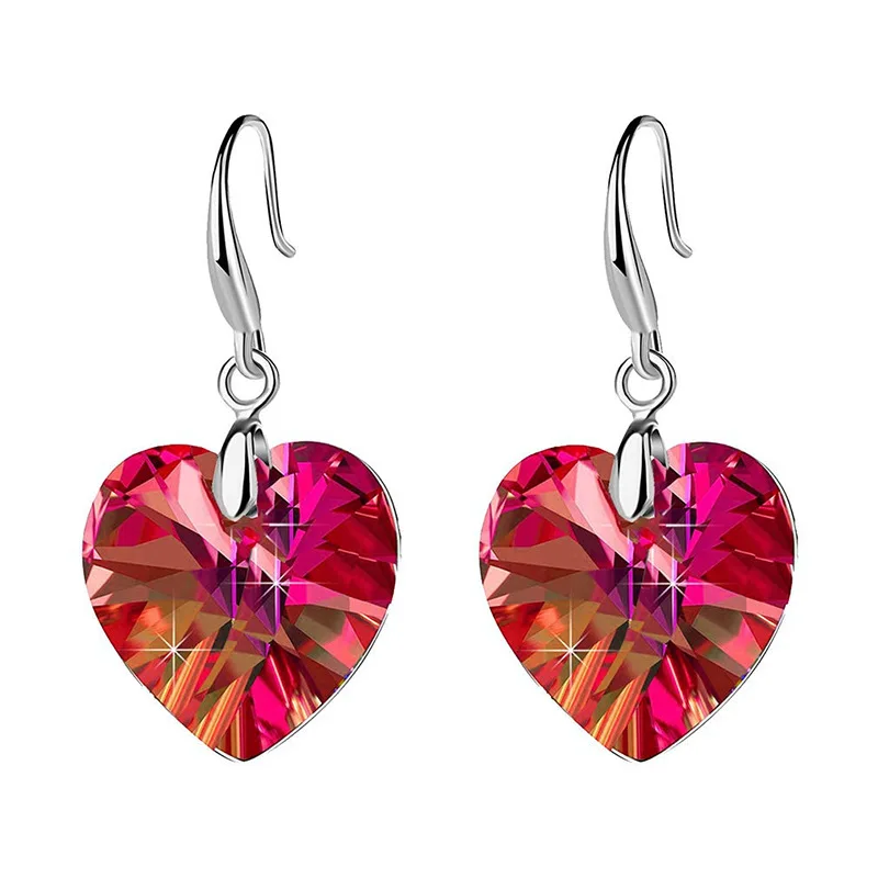 

Fashion Acrylic Jewellery Women Retro Geometric Shape Crystal Drop Earrings Ear Rings for Women Jewelry Wedding Friend Gift A