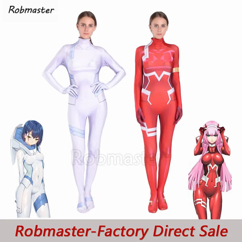 Костюм для косплея любимых во франкxx 02 Zero Two ICHIGO для женщин и девушек, костюмы на Хэллоуин, Рождественский карнавал, зентай, боди