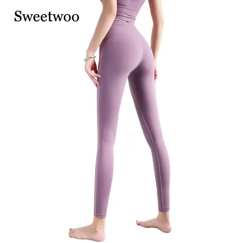 

SWEETWOO New Women Energy Seamless Tummy Control Yoga Pants Super Stretchy Gym Tights High Waist Sport Leggings Running Pants