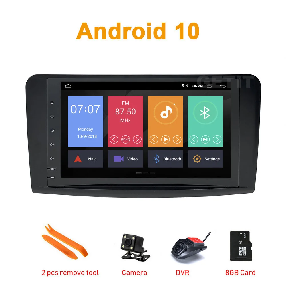DSP 9 &quotAndroid Автомобильный gps для Mercedes Benz GL ML CLASS W164 ML350 ML500 X164 GL320 автомобильный DVD