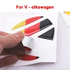 Автомобильные наклейки, гаджеты для Volkswagen VWs CC Polo T5 6R Golf 7 6 5 4 MK7 MK5 Passat B6 Touran, 1 шт.