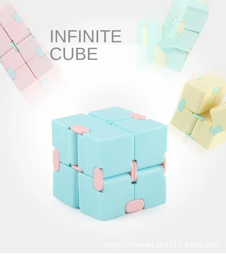 

Fidget Toy Anxiety New Creative Finger Unlimited Cube Student Toy Pocket Cube Flip Cube Upgrade Toy Adult Decompression Toy