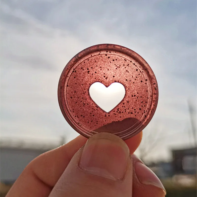 

New 100PCS35MM rose gold pink matte color powder plastic binding ring binding buckle notebook mushroom hole binding CD