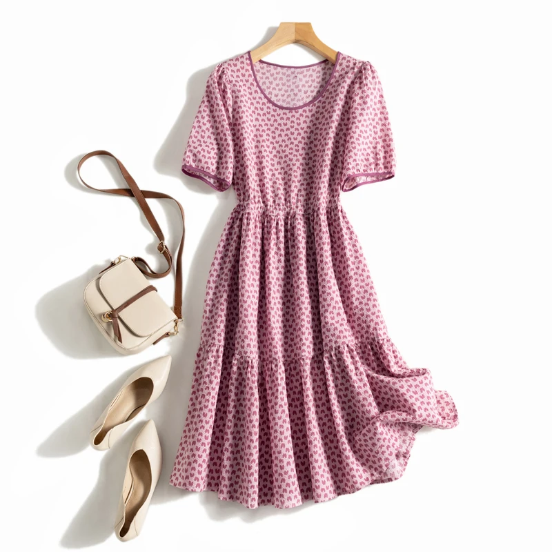 

Новинка лета, женское свободное платье в японском стиле, удобное Хлопковое платье-пуловер с кулиской и боковыми карманами W/h