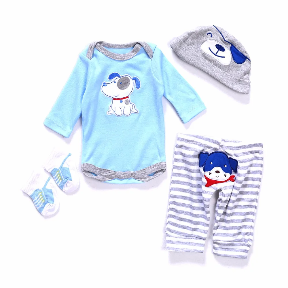Reborn Baby Doll Одежда для смены одежды для NPK Reborn Baby Doll 22 дюймов Реалистичная кукла для новорожденных