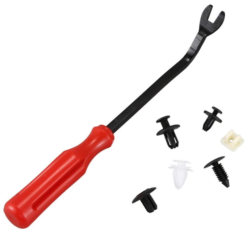 

1 Set Plastic Rivets Fender Bumper Push Pin Clips & 500 Pcs Plastic Rivets Fastener Fender Bumper Push Pin Clips