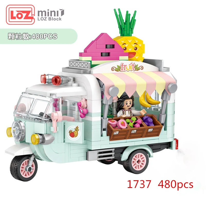 Лоз мини-блоки City Street забавные игрушки для снятия давления просмотр серии