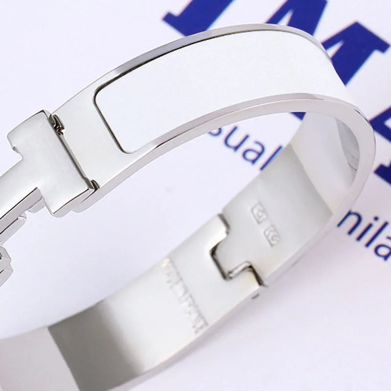 

Beautiful Valentine Bracelet Enamel Bracelet Titanium Alloy Bracelet Cubic Zirconia Gold Rose Gold Jewelry Gift