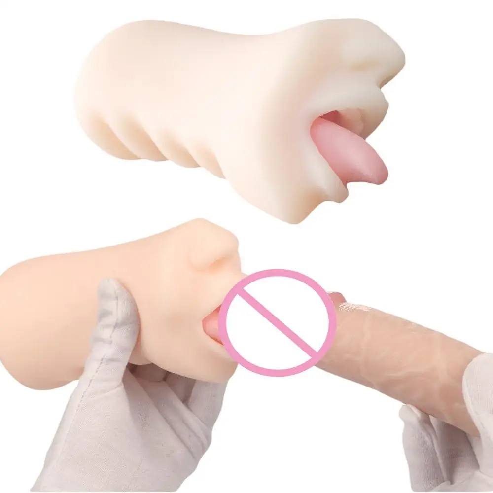 Чаша для мастурбации игрушка мужчин мастурбация 3D Реалистичная оральных ласк